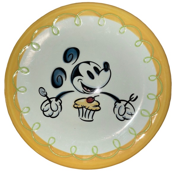 Disney Mickey Mouse dessert/salad plates set of 3 - Picture 3 of 5